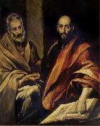 El Greco St Peter and St Paul oil painting picture wholesale